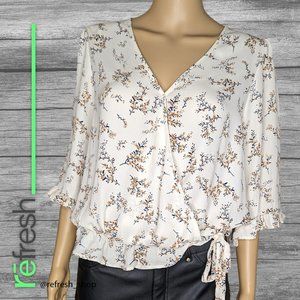 Sienna Sky Floral Blouse Sz M